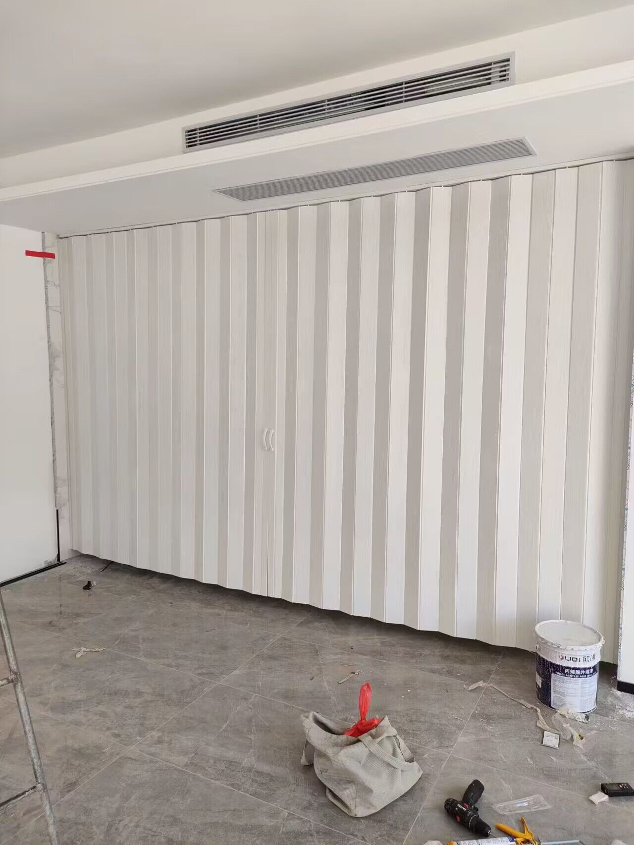PVC foding door case 3